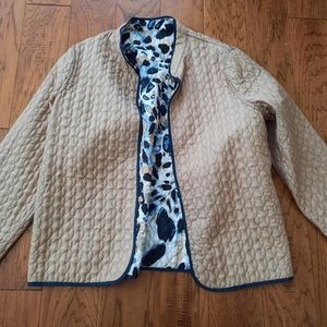 Alfred Dunner Reversible Quilted Jacket